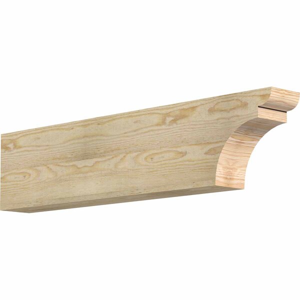 Ekena Millwork Yorktown Rough Sawn Rafter Tail, Douglas Fir, 4"W x 8"H x 36"L RFT04X08X36YOR00RDF - main